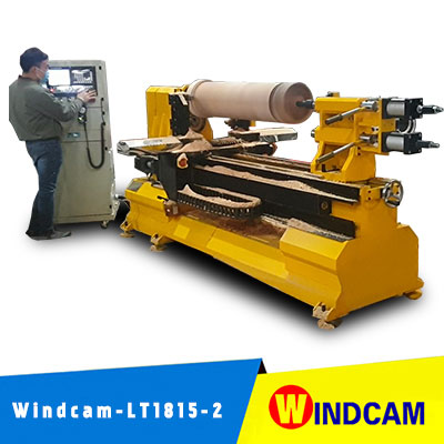 Máy tiện gỗ CNC 2 đầu