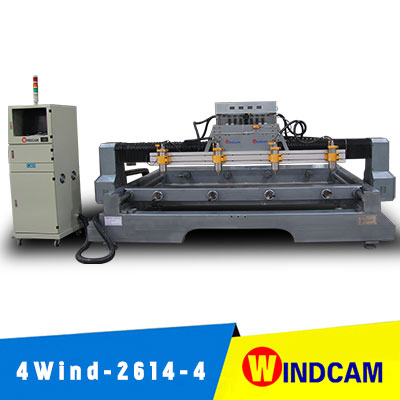 Máy khắc tượng CNC 4 đầu