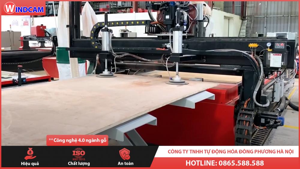 Phân loại máy CNC trung tâm gia công gỗ công nghiệp