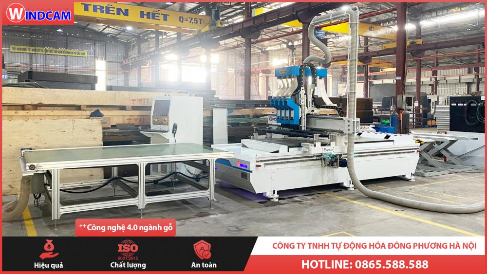 Tìm hiểu cấu hình máy CNC trung tâm Windcam