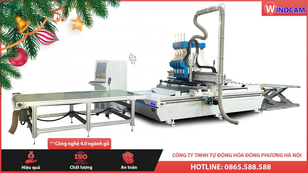 Chức năng nổi bật của Máy CNC trung tâm gia công 4 đầu độc lập Windcam