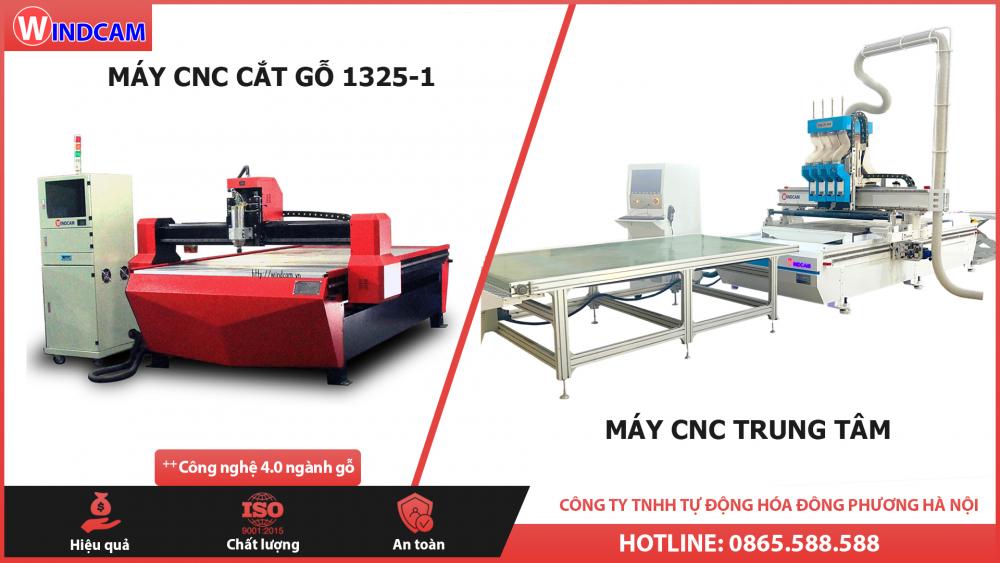 MÁY CNC TRUNG TÂM 1325-4-ACS – PHIÊN BẢN NÂNG CẤP CỦA MÁY CẮT GỖ 1325 1 ĐẦU