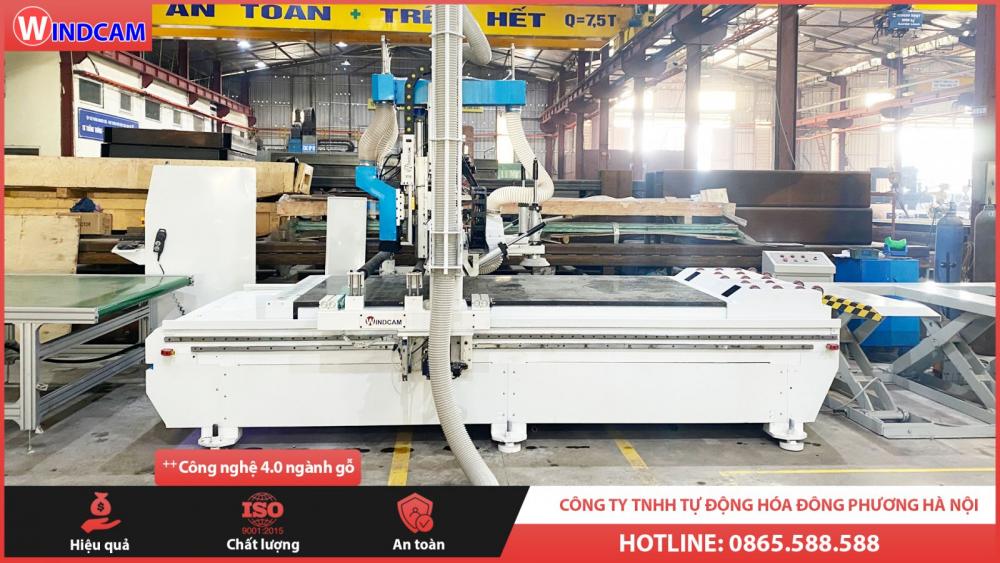 Máy CNC trung tâm Windcam phù hợp với những cơ sở gia công nào?