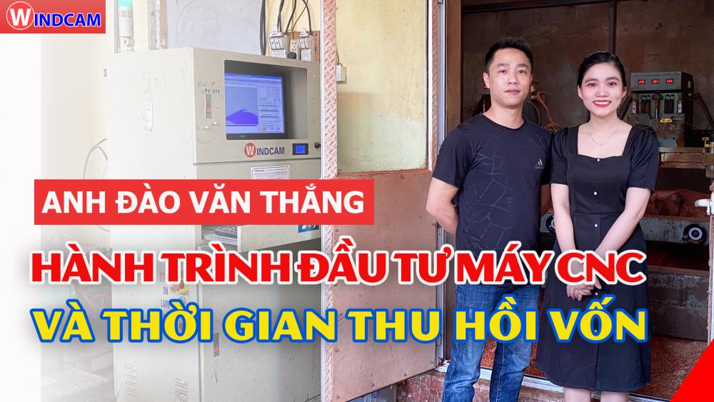 Máy CNC đục gỗ Đông Phương đồng hành cùng khách hàng khỏi nghiệp thành công