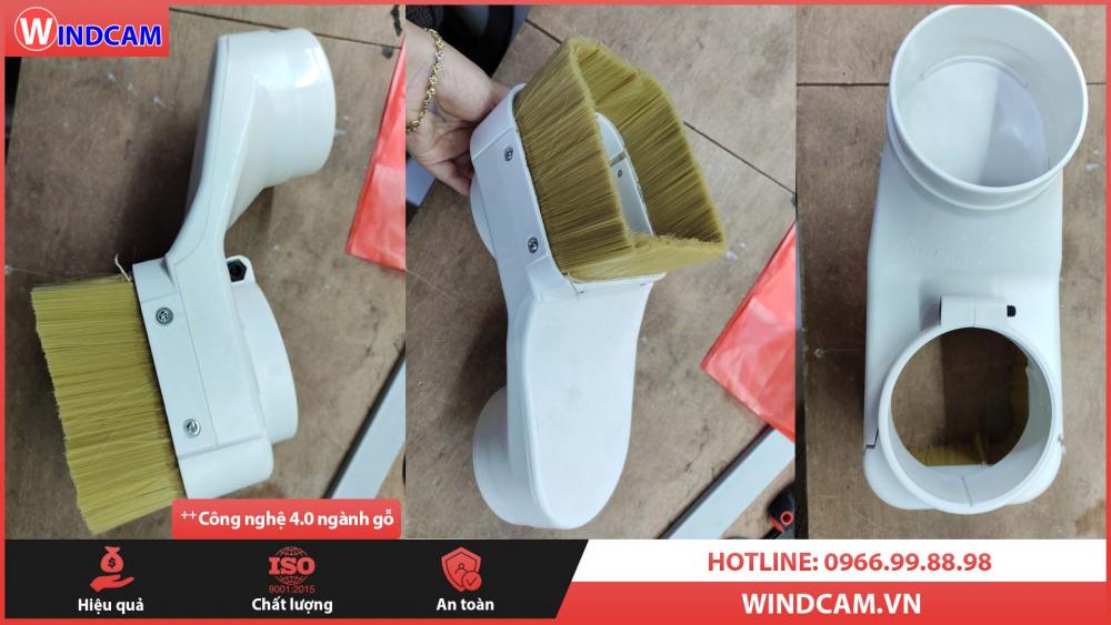 CỔ HÚT BỤI MÁY HÚT BỤI CÔNG NGHIỆP DÀNH CHO MÁY CNC 