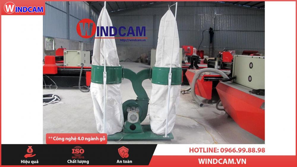 MÁY HÚT BỤI CÔNG NGHIỆP HAI TÚI VẢI - HÚT SẠCH BỤI BẨN TRONG GIA CÔNG 