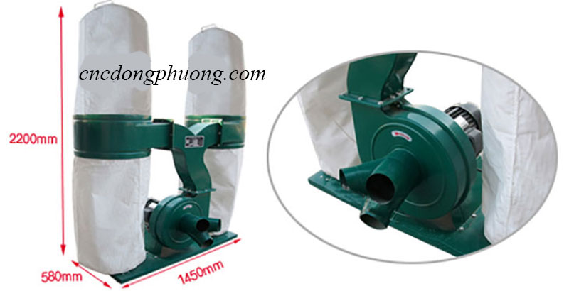 ƯU ĐIỂM MÁY HÚT BỤI CÔNG NGHIỆP CNC