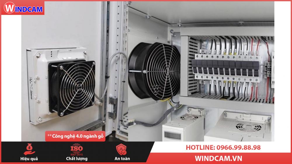Công dụng của quạt gió tủ điện 