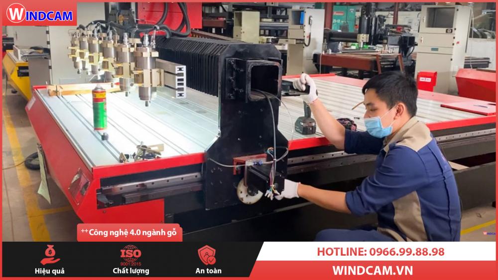 Ray trượt, con trượt máy CNC đục gỗ