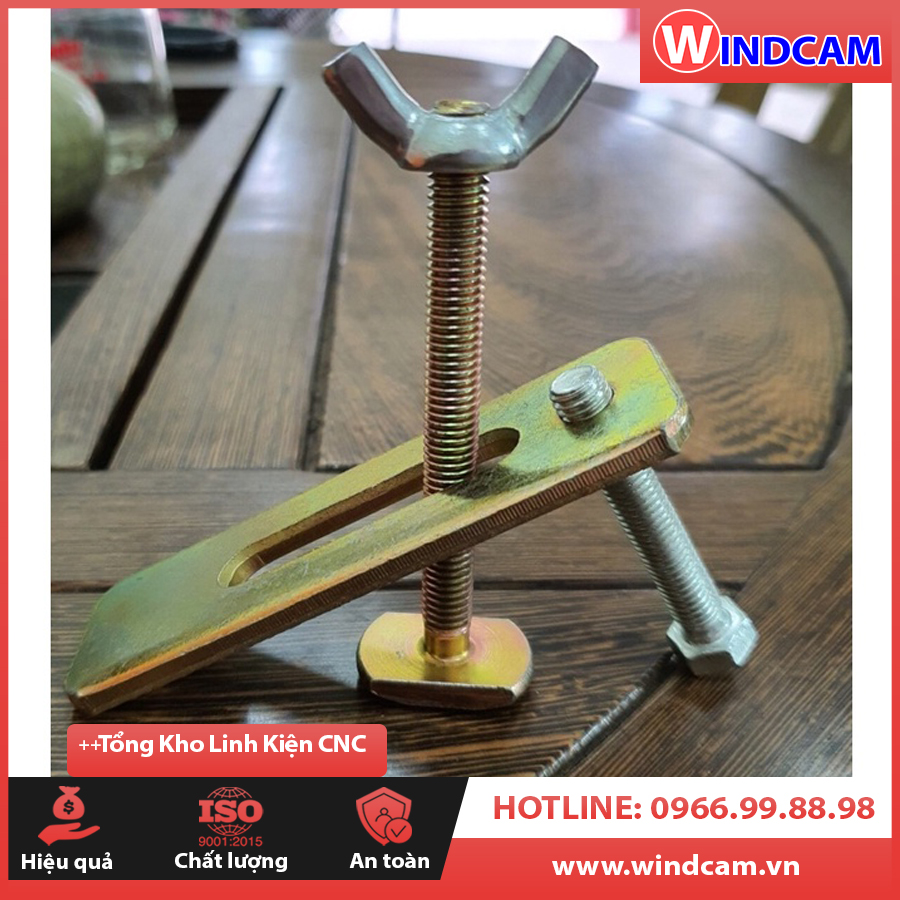 Vam kẹp phôi 4 chi tiết tại CNC Đông Phương 
