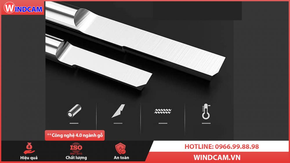 Hai dòng dao CNC cắt alu tại CNC Đông Phương 
